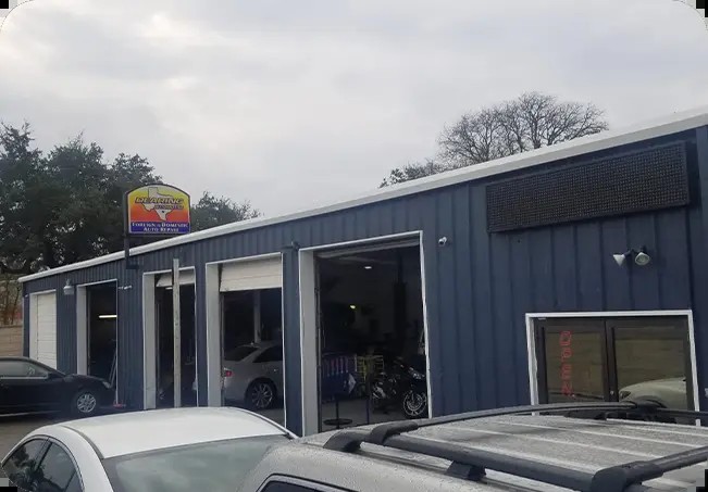 Dearing Automotive shop in Austin, Texas